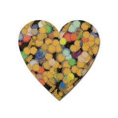 Paint Brushes                                          			magnet (heart) by LalyLauraFLM