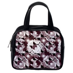 Ornate Modern Floral Classic Handbags (one Side) by dflcprints