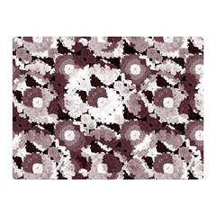 Ornate Modern Floral Double Sided Flano Blanket (mini)  by dflcprints