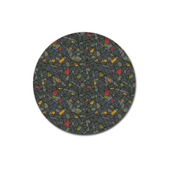 Abstract Reg Magnet 3  (round)
