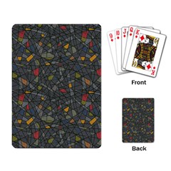 Abstract Reg Playing Card