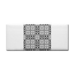 Black And White Hand Towel