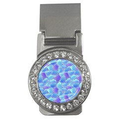 Blue And Purple Glowing Money Clips (cz) 