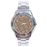 Funky Reg Stainless Steel Analogue Watch Front