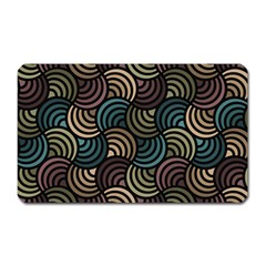 Glowing Abstract Magnet (rectangular) by FunkyPatterns