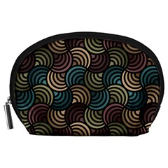 Glowing Abstract Accessory Pouches (large)  by FunkyPatterns