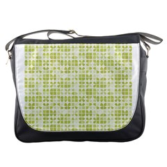 Pastel Green Messenger Bags by FunkyPatterns