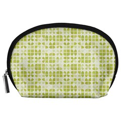 Pastel Green Accessory Pouches (large)  by FunkyPatterns