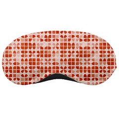 Pastel Red Sleeping Masks by FunkyPatterns