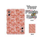 Pastel Red Playing Cards 54 (Mini)  Front - Spade10