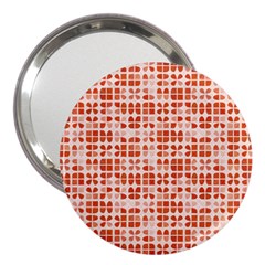 Pastel Red 3  Handbag Mirrors by FunkyPatterns