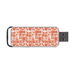 Pastel Red Portable Usb Flash (two Sides) by FunkyPatterns