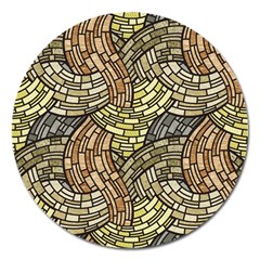 Whimsical Magnet 5  (round) by FunkyPatterns