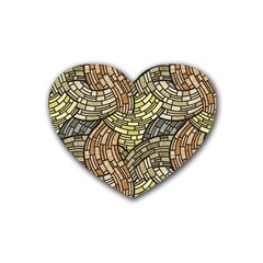 Whimsical Heart Coaster (4 Pack)  by FunkyPatterns