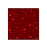 Glitter Hearts Satin Bandana Scarf