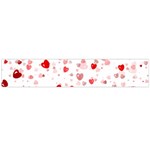 Bubble Hearts Flano Scarf (Large)