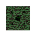 Green Camo Hearts Satin Bandana Scarf