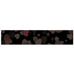 Olive Hearts Flano Scarf (Small)