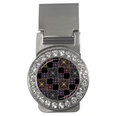 Ornate Boho Patchwork Money Clips (CZ) 