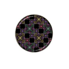 Ornate Boho Patchwork Hat Clip Ball Marker by dflcprints