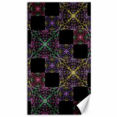 Ornate Boho Patchwork Canvas 40  X 72   by dflcprints