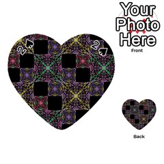 Ornate Boho Patchwork Playing Cards 54 (Heart) 