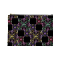 Ornate Boho Patchwork Cosmetic Bag (Large) 