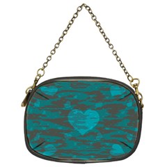 Camo Hearts Chain Purses (two Sides)  by TRENDYcouture