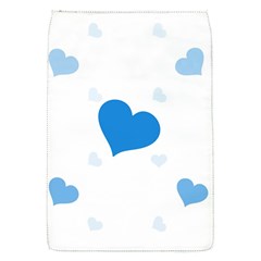 Blue Hearts Flap Covers (s)  by TRENDYcouture