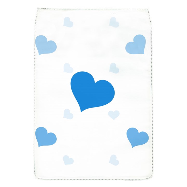 Blue Hearts Flap Covers (S) 