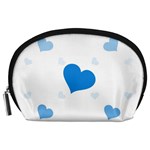 Blue Hearts Accessory Pouches (Large) 