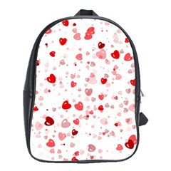 Bubble Hearts School Bags (xl)  by TRENDYcouture