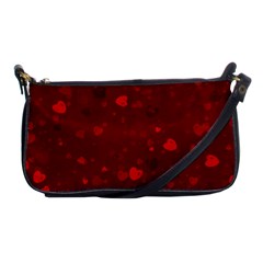 Glitter Hearts Shoulder Clutch Bags by TRENDYcouture