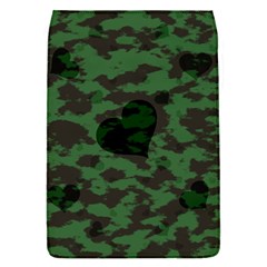 Green Camo Hearts Flap Covers (s)  by TRENDYcouture