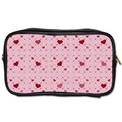 Heart Squares Toiletries Bags 2-side by TRENDYcouture