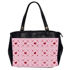 Heart Squares Office Handbags (2 Sides)  by TRENDYcouture