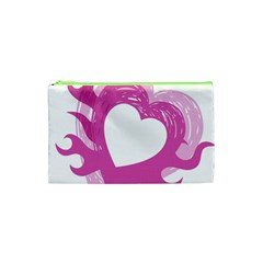 Hot Pink Love Cosmetic Bag (xs) by TRENDYcouture