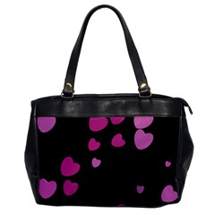 Pink Hearts Office Handbags by TRENDYcouture