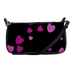 Pink Hearts Shoulder Clutch Bags by TRENDYcouture