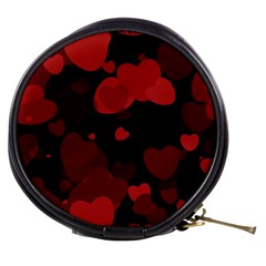 Red Hearts Mini Makeup Bags by TRENDYcouture