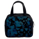 Turquoise Hearts Classic Handbags (2 Sides)