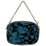 Turquoise Hearts Chain Purses (One Side) 