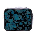 Turquoise Hearts Mini Toiletries Bags