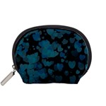 Turquoise Hearts Accessory Pouches (Small) 