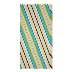 Bent Stripes                                               	shower Curtain 36  X 72  by LalyLauraFLM