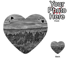 Ecuador Landscape Scene At Andes Range Playing Cards 54 (heart)  by dflcprints