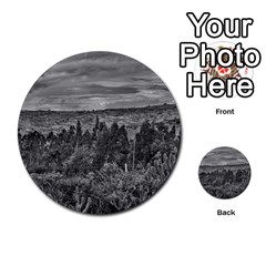 Ecuador Landscape Scene At Andes Range Multi-purpose Cards (round) 