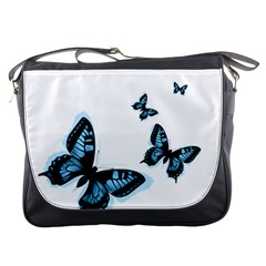 Butterflies Messenger Bags by TRENDYcouture