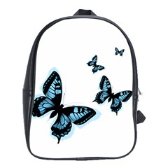 Butterflies School Bags (xl)  by TRENDYcouture