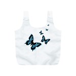 Butterflies Full Print Recycle Bags (S) 